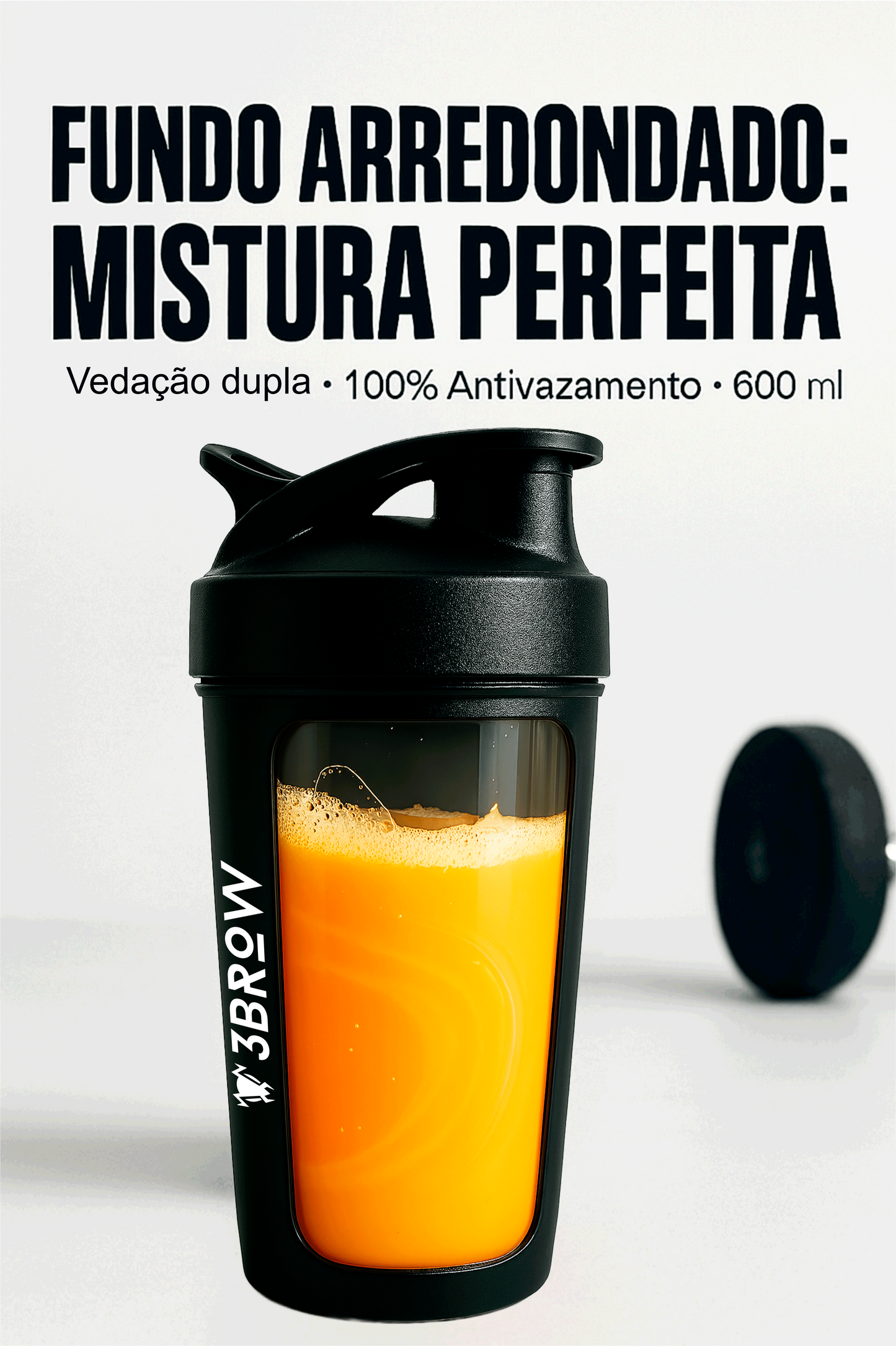 Shaker 3BROW Pro 600ML