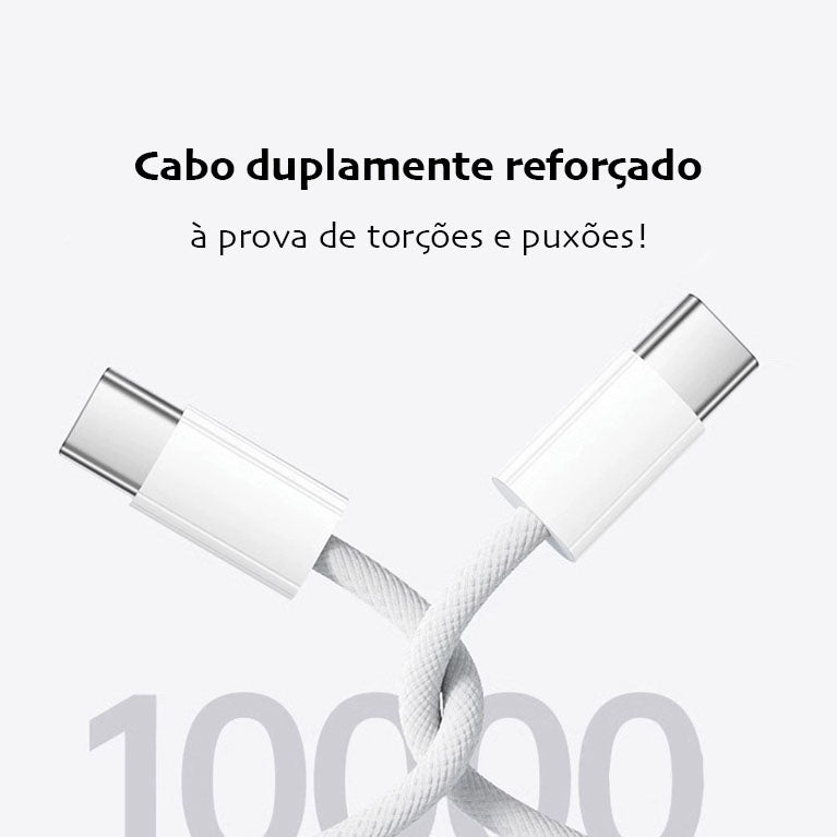 Cabo Type C para C – Carregamento ultra rápido (turbo) para iPhone