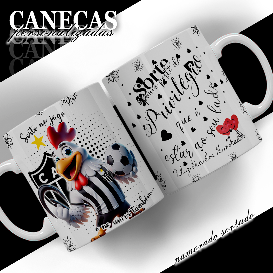Kit Caneca dia dos namorados + chocolate + caixinha + laço