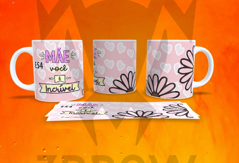 Caneca dia das Mães - Modelos Prontos