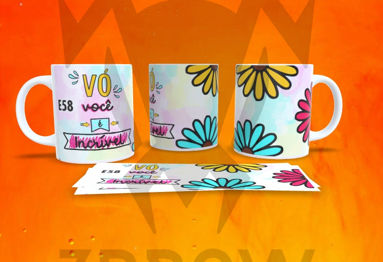 Caneca dia das Mães - Modelos Prontos