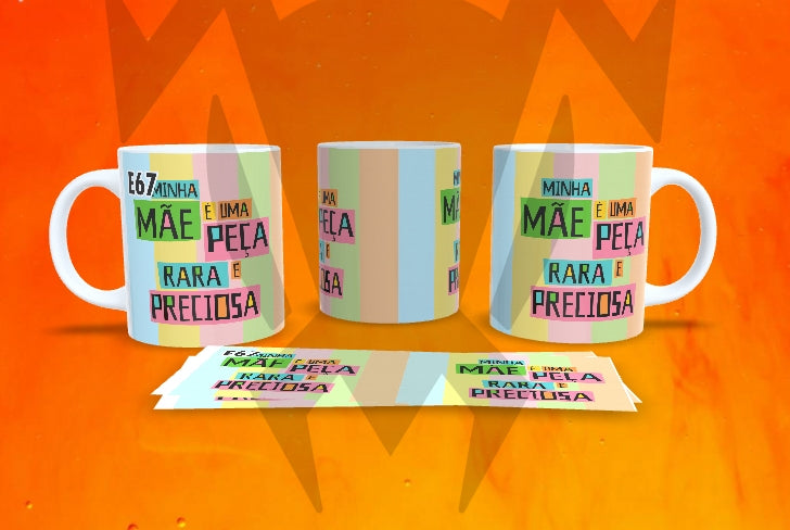 Caneca dia das Mães - Modelos Prontos