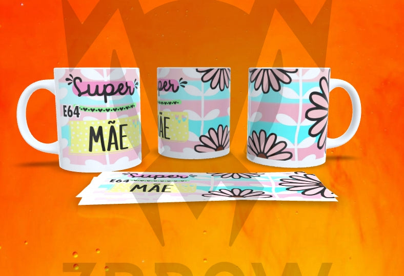 Caneca dia das Mães - Modelos Prontos