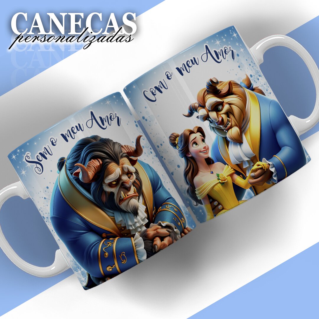 Kit Caneca dia dos namorados + chocolate + caixinha + laço
