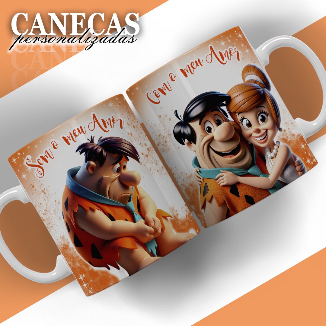 Kit Caneca dia dos namorados + chocolate + caixinha + laço