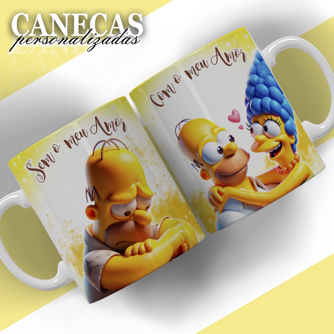 Kit Caneca dia dos namorados + chocolate + caixinha + laço