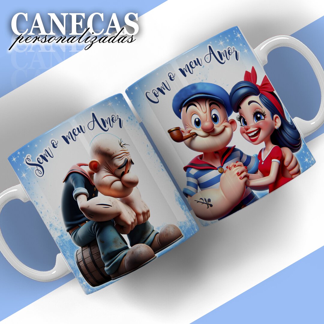 Kit Caneca dia dos namorados + chocolate + caixinha + laço
