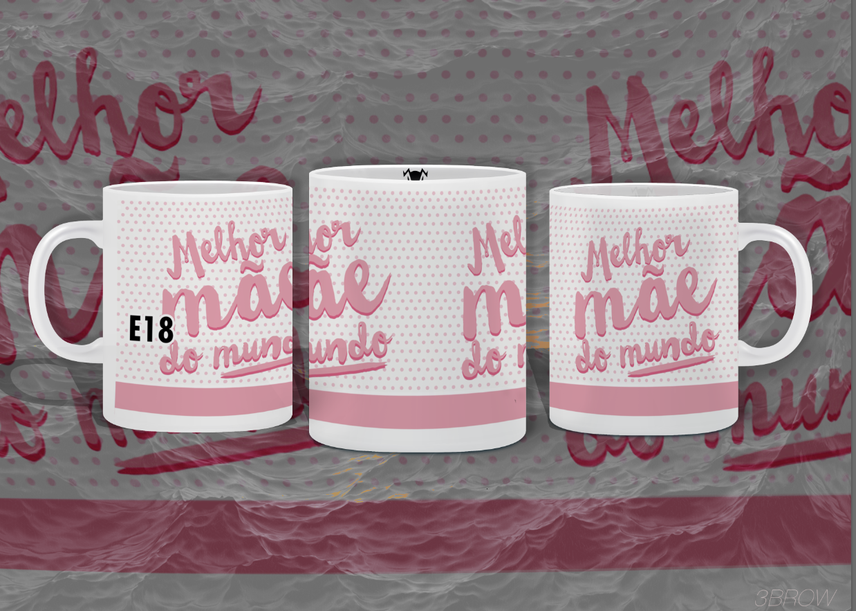 Caneca dia das Mães - Modelos Prontos
