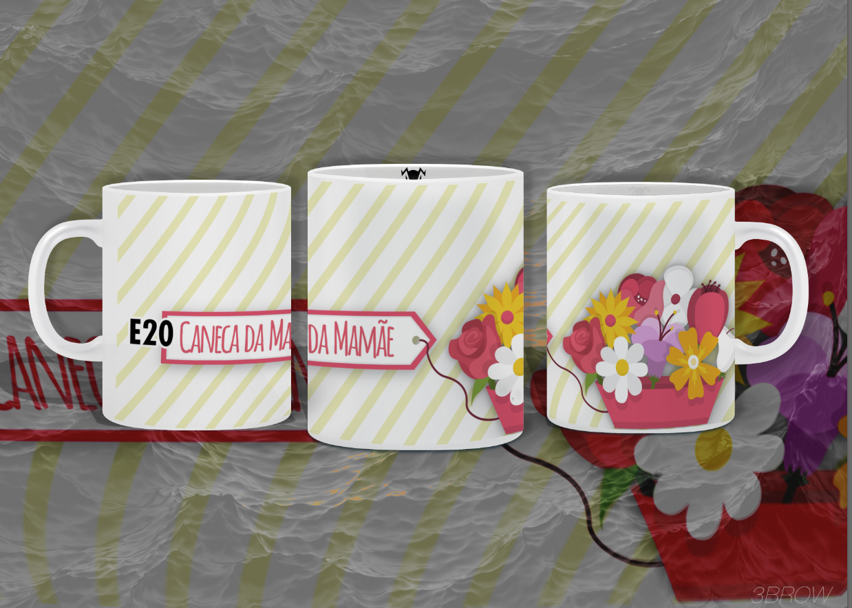 Caneca dia das Mães - Modelos Prontos