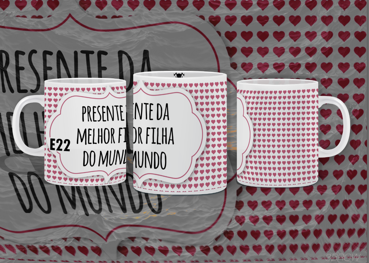 Caneca dia das Mães - Modelos Prontos