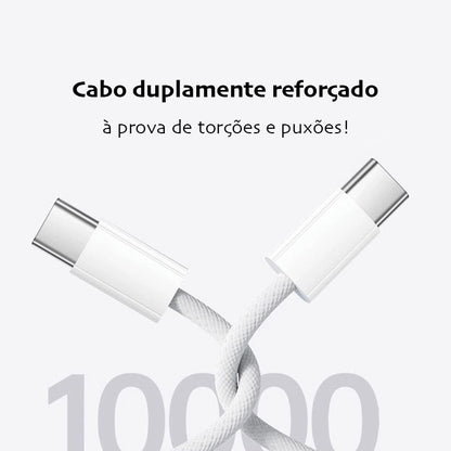 Cabo Type C para C – Carregamento ultra rápido (turbo) para iPhone