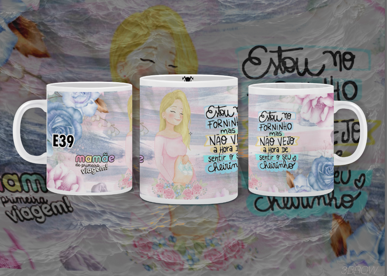 Caneca dia das Mães - Modelos Prontos