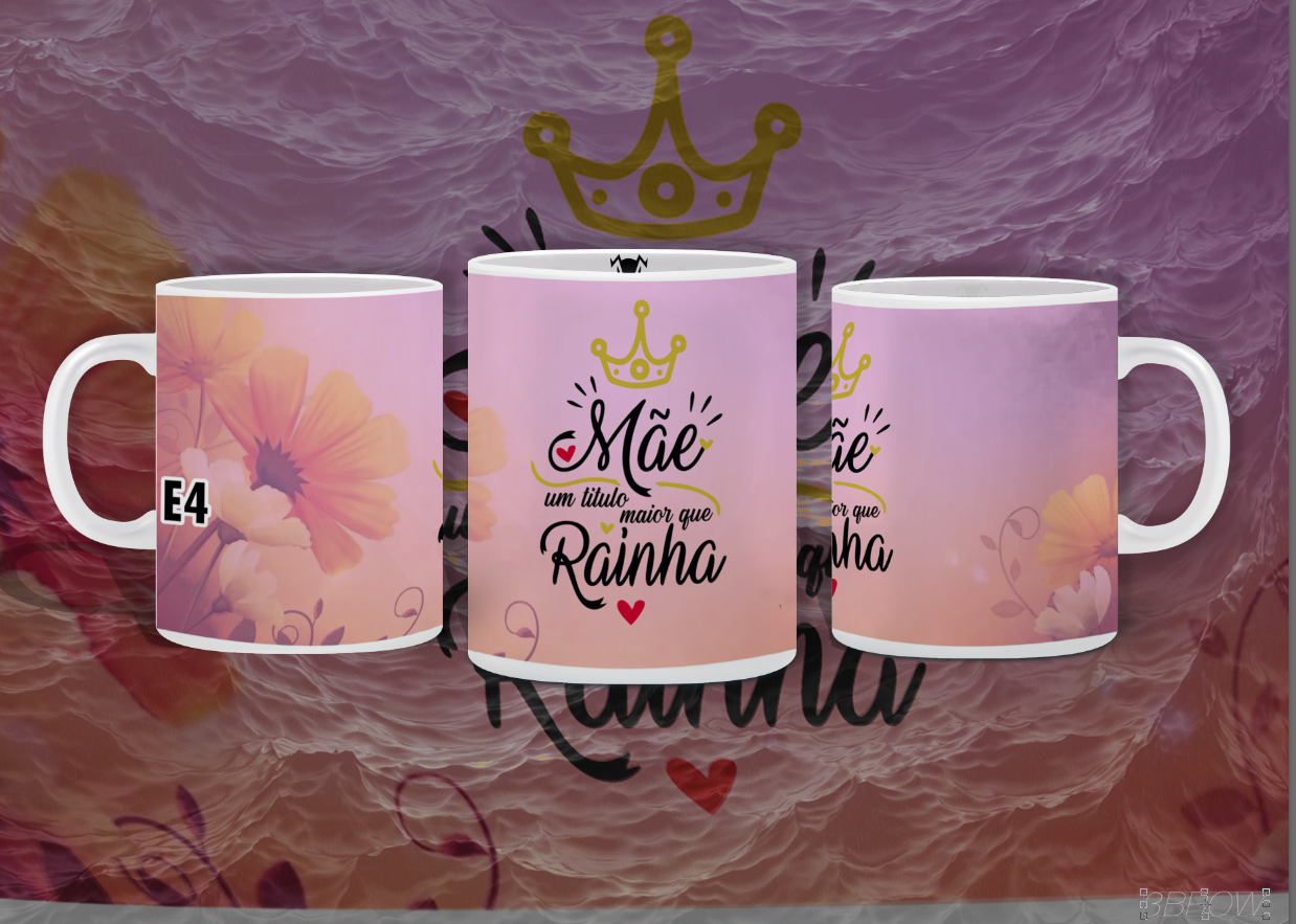 Caneca dia das Mães - Modelos Prontos