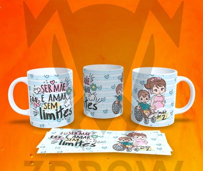 Caneca dia das Mães - Modelos Prontos