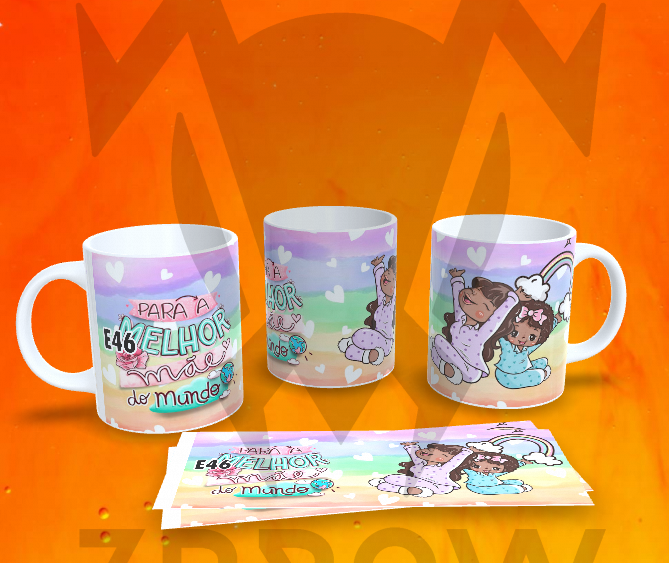 Caneca dia das Mães - Modelos Prontos