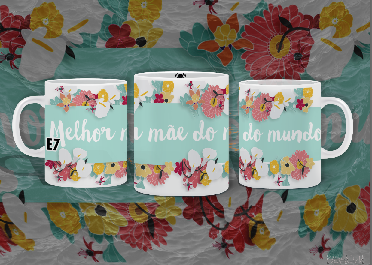 Caneca dia das Mães - Modelos Prontos